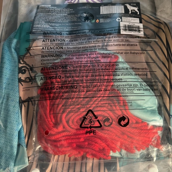 Pet Nightmare Before Christmas Sally Costume - Picture 3 of 3